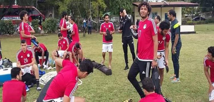محمد النني، منتخب مصر، تدريب مصر محمد النني، منتخب مصر، تدريب مصر